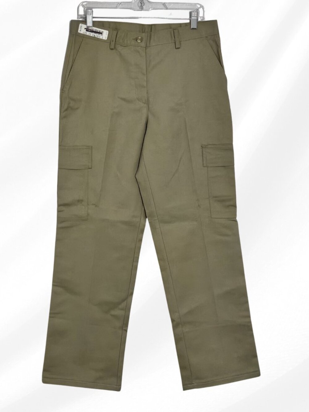 Edwards Womens Cargo Pants Size 10 Khaki Work Uniform NWT